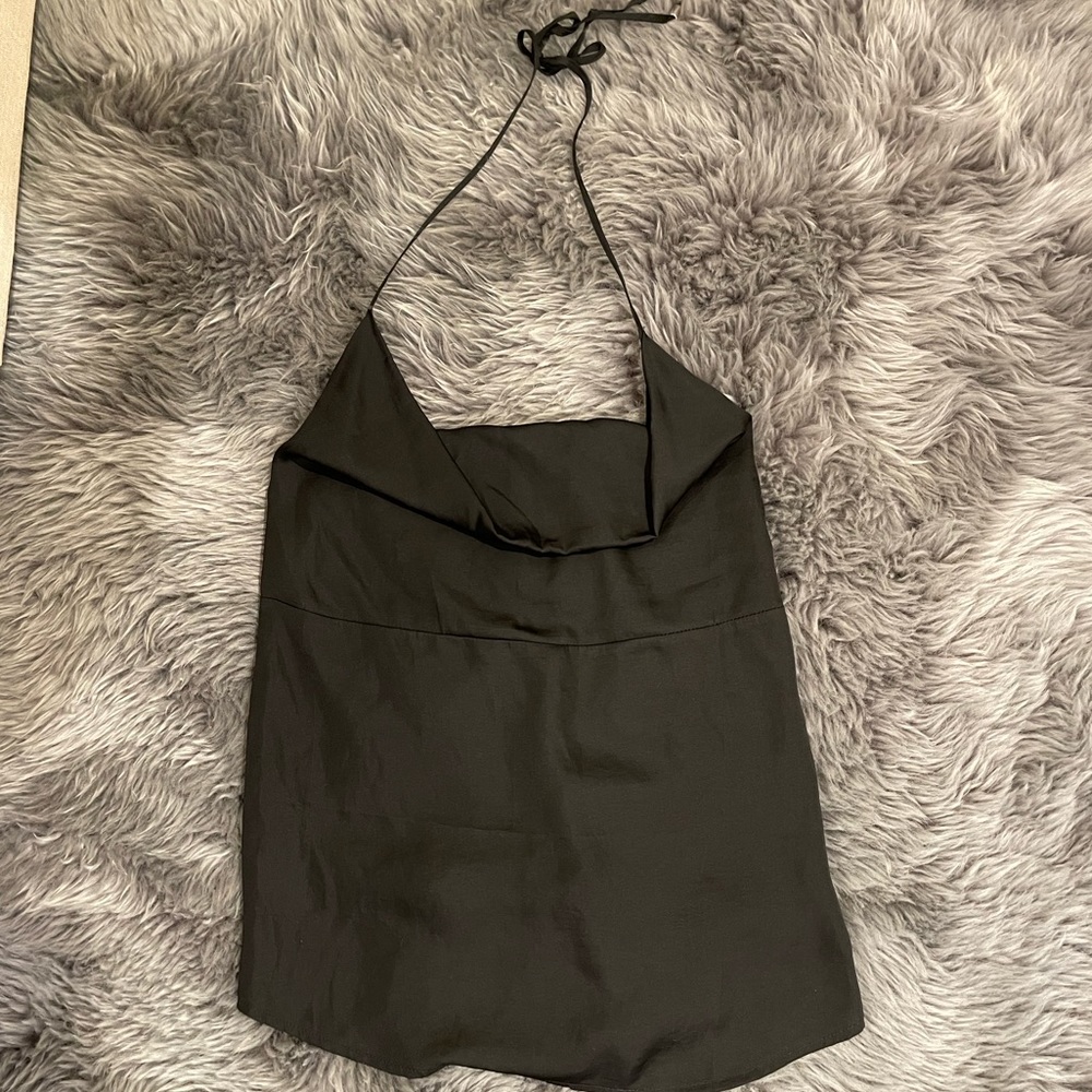Dance & Marvel Backless Halter Top